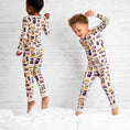 Load image into Gallery viewer, 90's Retro Long Sleeve PJ's - Jammie Session