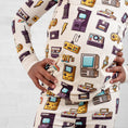 Load image into Gallery viewer, 90's Retro Long Sleeve PJ's - Jammie Session