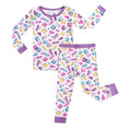 Load image into Gallery viewer, Block Party (Purple) Long Sleeve PJ's BDLJ - Jammie Session
