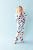 Load image into Gallery viewer, Butterfly Kisses Solid Kids' Flare Pants - Jammie Session