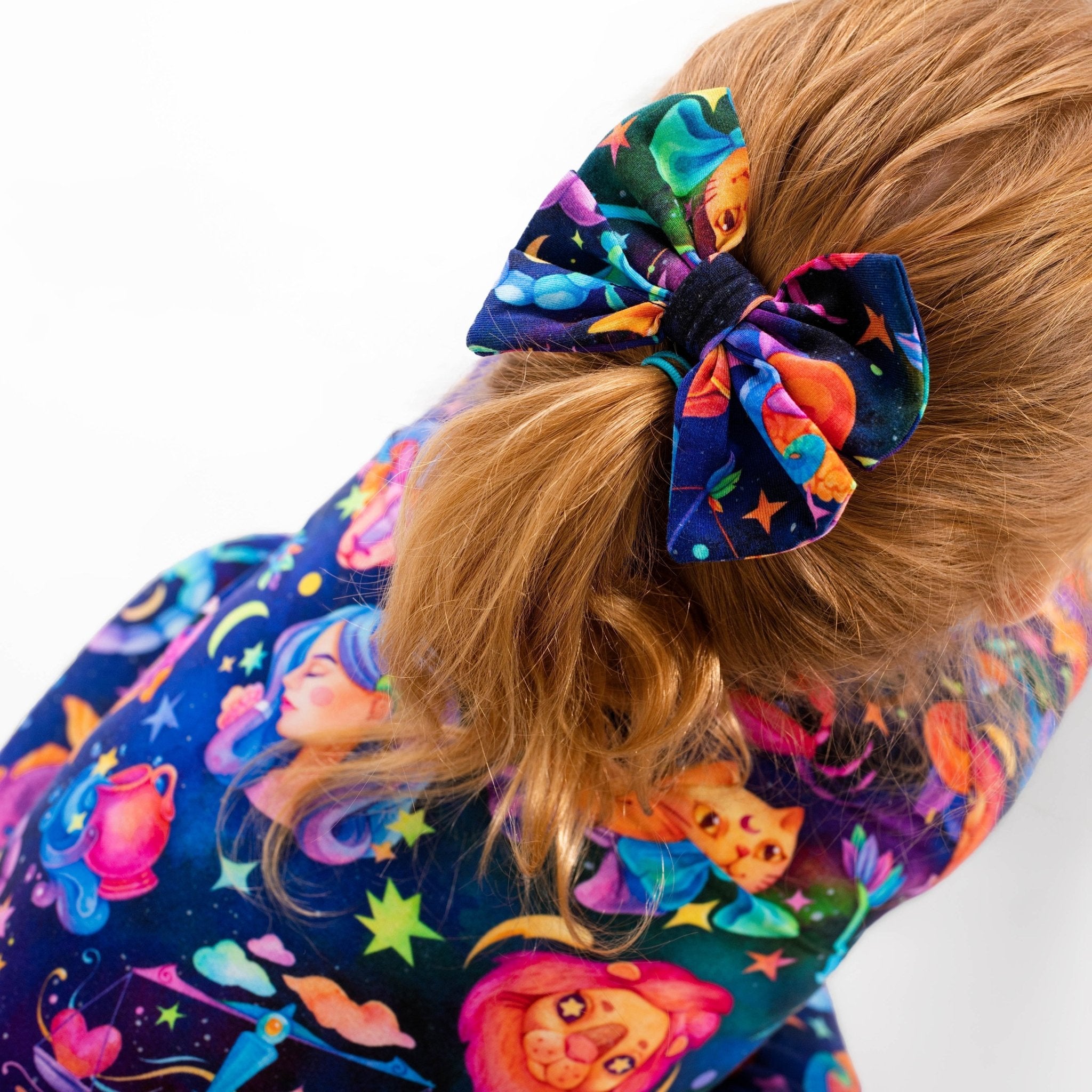 Cosmic Cuddles Zodiac Bow - Jammie Session