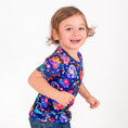 Load image into Gallery viewer, Cosmic Cuddles Zodiac Kids' Short Sleeve T-shirt - Jammie Session