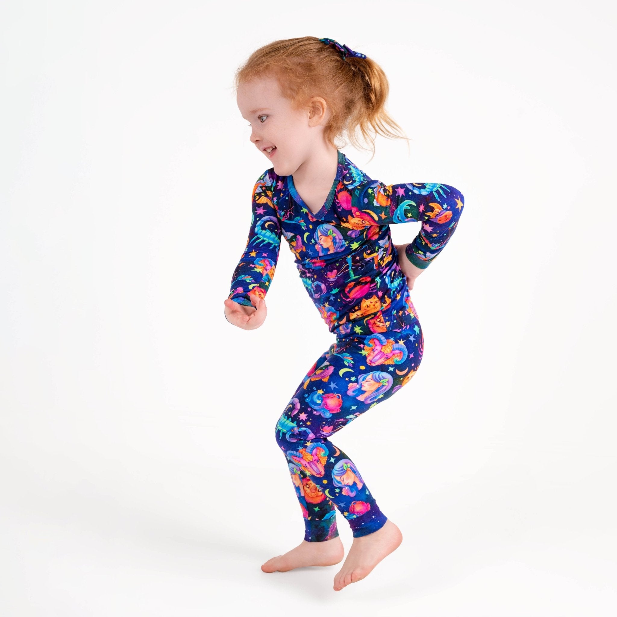 Cosmic Cuddles Zodiac Long Sleeve PJ's - Jammie Session