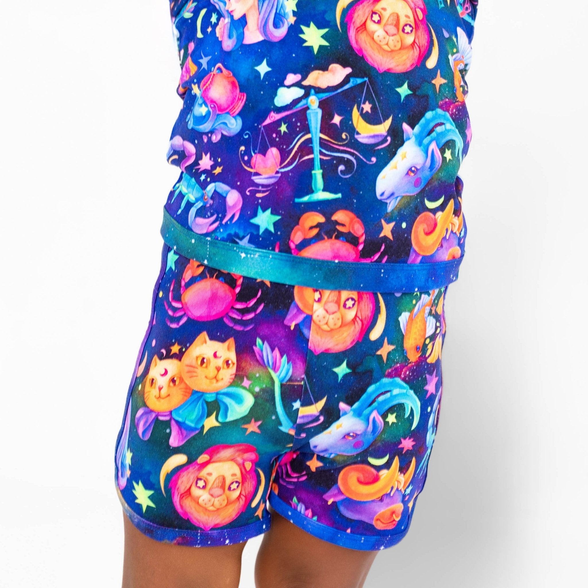 Cosmic Cuddles Zodiac Short Set - Jammie Session