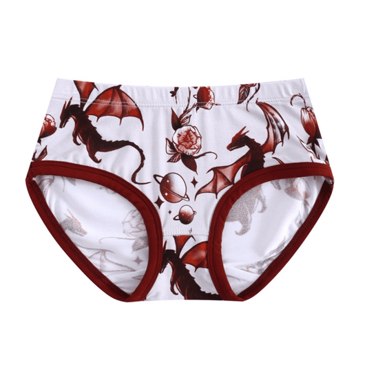 Dreaming with Dragons Girl's Brief Underwear - Jammie Session