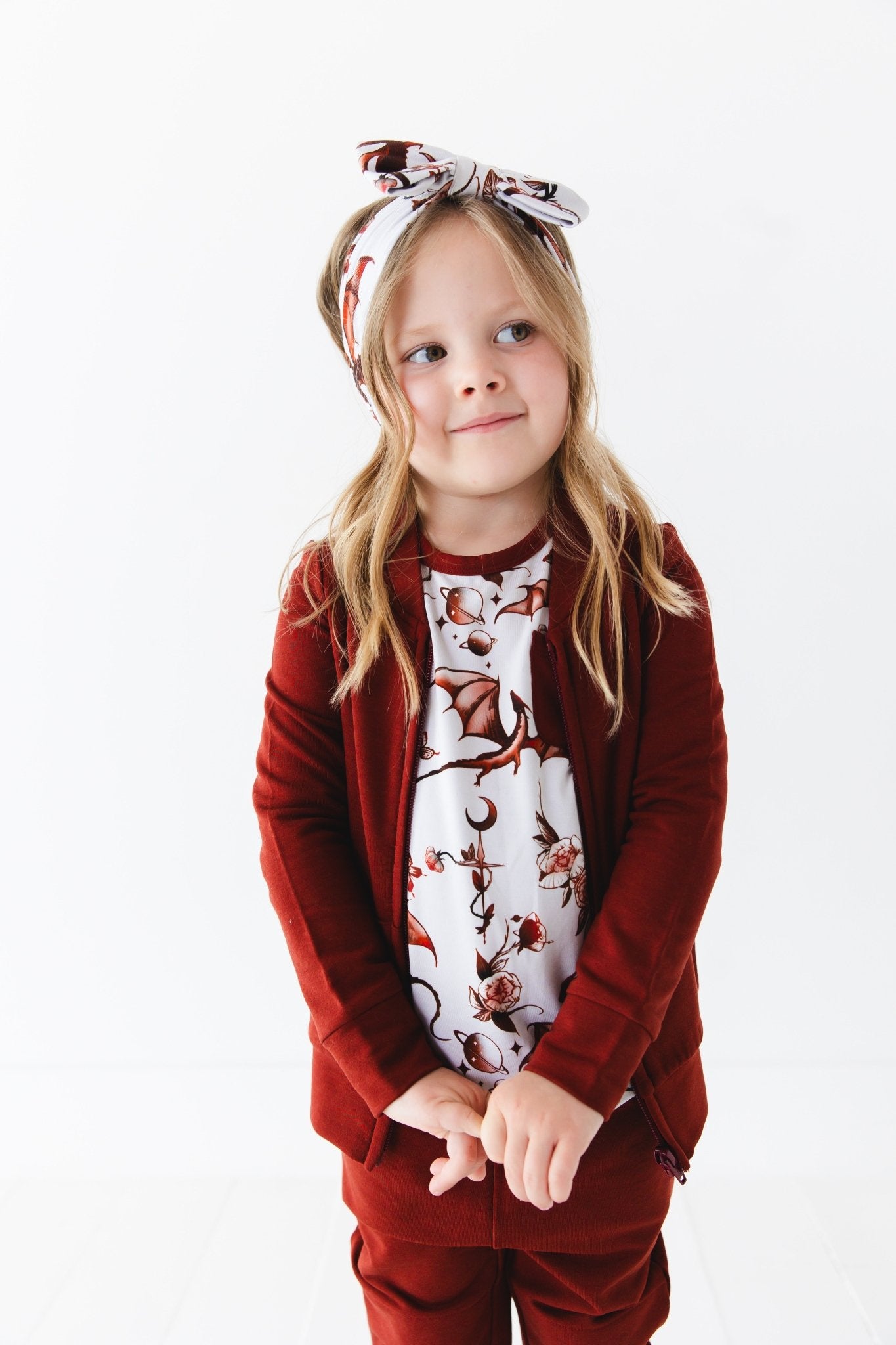 Dreaming with Dragons Solid Kids' Jacket - Jammie Session