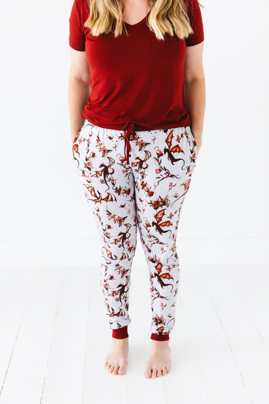 Dreaming with Dragons Women's Jogger Pants - Jammie Session