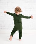 Load image into Gallery viewer, Emerald Long Sleeve PJ's - Jammie Session