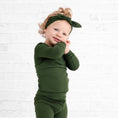 Load image into Gallery viewer, Emerald Long Sleeve PJ's - Jammie Session