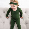 Load image into Gallery viewer, Emerald Long Sleeve PJ's - Jammie Session