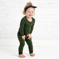 Load image into Gallery viewer, Emerald Long Sleeve PJ's - Jammie Session
