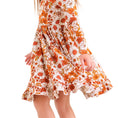 Load image into Gallery viewer, Falling For Florals Long Sleeve Big Kid Twirl Dress - Jammie Session
