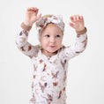 Load image into Gallery viewer, Feathers and Fables(Owl)TENCEL™ Modal Long Sleeve PJ's - Jammie Session