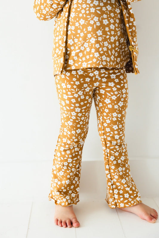 Honey Blooms Kids' Flare Pants - Jammie Session
