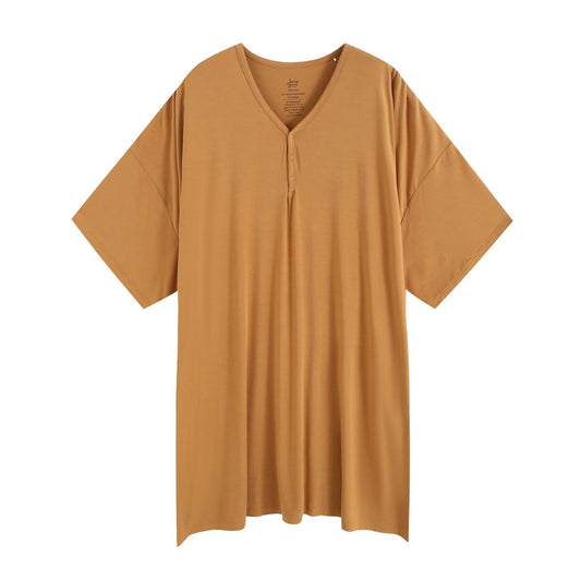 Honey Blooms Solid Women's Muumuu Lounge Tee (One size Fits XS - XXL) - Jammie Session