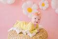 Load image into Gallery viewer, Lemon Meringue (Yellow) Ribbed Romper BDLJ - Jammie Session