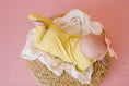 Load image into Gallery viewer, Lemon Meringue (Yellow) Ribbed Romper BDLJ - Jammie Session