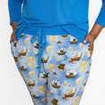 Load image into Gallery viewer, Maps and Mateys (Pirate) Women's Jogger Pants - Jammie Session