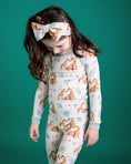 Load image into Gallery viewer, Mother's Love (Giraffe) Long Sleeve PJ's - Jammie Session