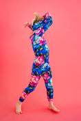 Load image into Gallery viewer, Neon Blooms Long Sleeve PJ's BDLJ - Jammie Session