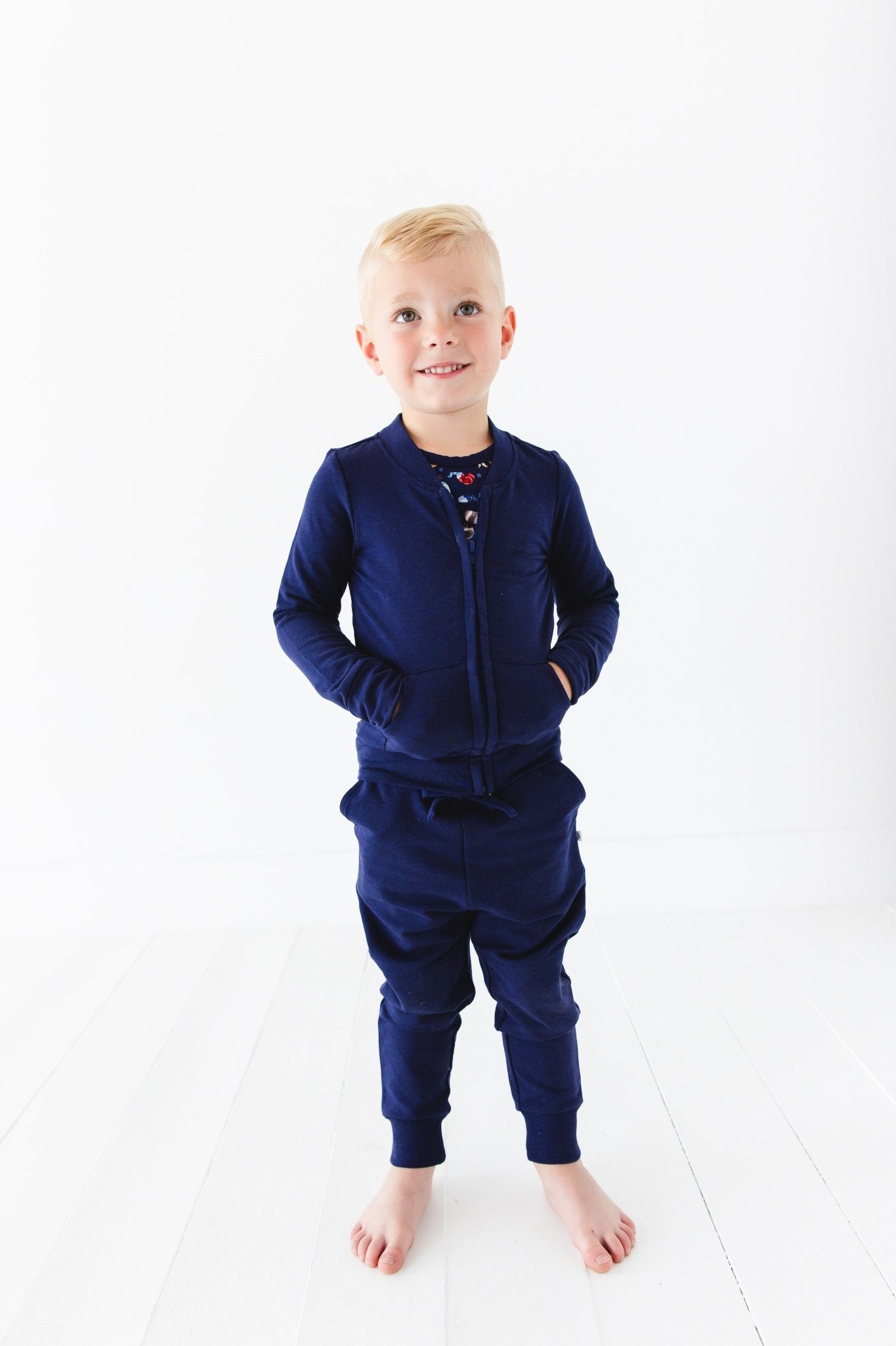 Nocturnal Nonsense Solid Kids' Jacket - Jammie Session