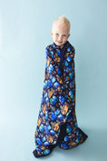 Load image into Gallery viewer, Nocturnal Nonsense Toddler Quilted Blanket - Jammie Session