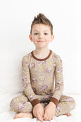 Load image into Gallery viewer, Raccoon Rascals Long Sleeve PJ's BDLJ - Jammie Session
