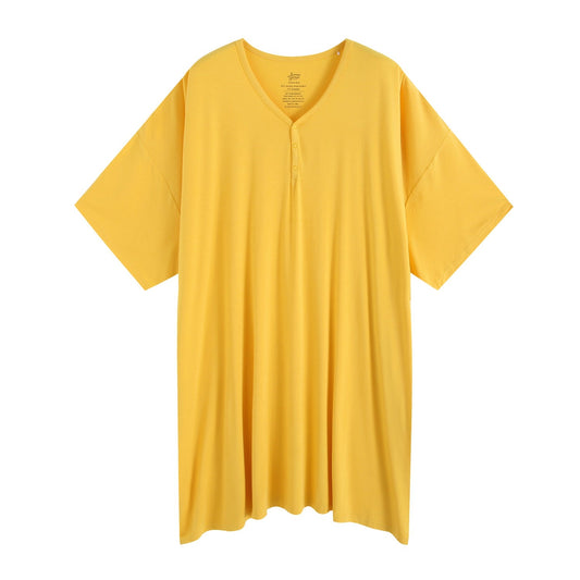 Suns and Roses Solid Women's Muumuu Lounge Tee (One size Fits XS - XXL) - Jammie Session