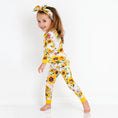 Load image into Gallery viewer, Suns and Roses (Sunflowers) Long Sleeve PJ's - Jammie Session