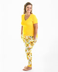 Load image into Gallery viewer, Suns and Roses (Sunflowers) Women's Solid Short Sleeve T-shirt - Jammie Session