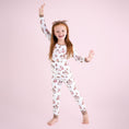 Load image into Gallery viewer, Tiny Tea Time Long Sleeve PJ's - Jammie Session