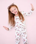 Load image into Gallery viewer, Tiny Tea Time Long Sleeve PJ's - Jammie Session