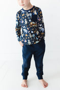 Load image into Gallery viewer, Up Zoo Late Kids' Long Sleeve T-shirt - Jammie Session