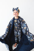 Load image into Gallery viewer, Up Zoo Late Toddler Quilted Blanket - Jammie Session