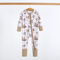 Load image into Gallery viewer, Vintage Voyage Romper - Jammie Session