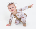 Load image into Gallery viewer, Vintage Voyage Ruffle Romper - Jammie Session