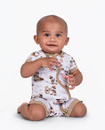 Load image into Gallery viewer, Vintage Voyage Short Sleeve Romper - Jammie Session