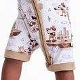 Load image into Gallery viewer, Vintage Voyage Short Sleeve Romper - Jammie Session
