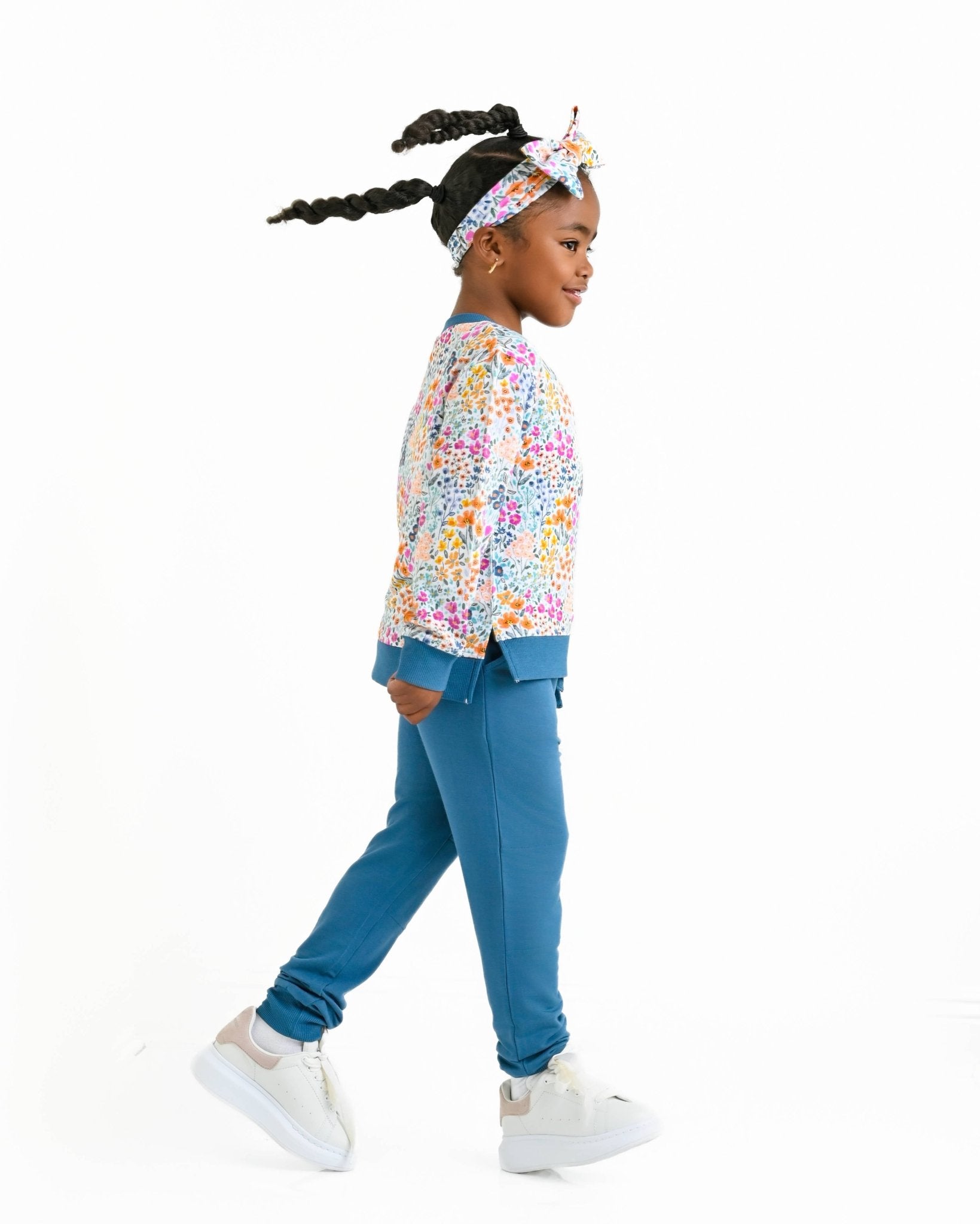 Whispering Wildflowers Kids Jogger Set - Jammie Session