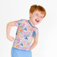 Load image into Gallery viewer, Whispering Wildflowers Kids' Short Sleeve T-shirt - Jammie Session