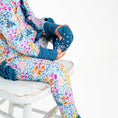 Load image into Gallery viewer, Whispering Wildflowers Ruffle Romper - Jammie Session