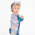 Load image into Gallery viewer, Whispering Wildflowers Ruffle Romper - Jammie Session