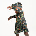 Load image into Gallery viewer, Wood you be my friend Long Sleeve Bodysuit Twirl Dress - Jammie Session