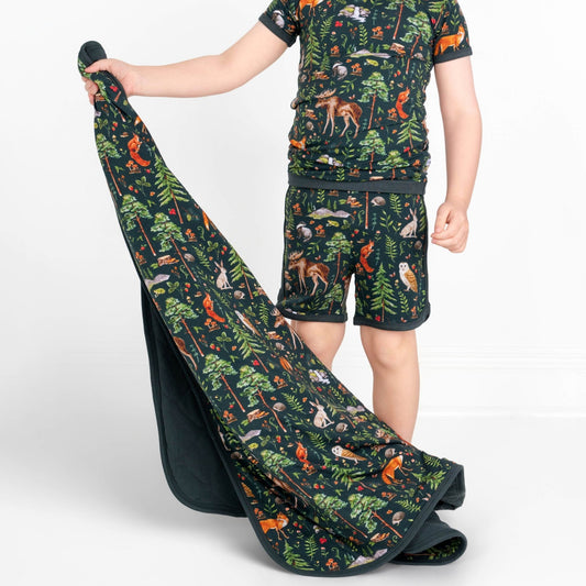 Wood You Be My Friend Mini Quilted Blanket - Jammie Session