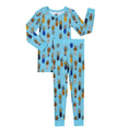 Load image into Gallery viewer, Caught In The Rain (Pineapple) Long Sleeve PJ's BDLJ - Jammie Session
