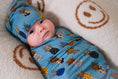 Load image into Gallery viewer, Caught in the Rain (Pineapple) Swaddle BDLJ - Jammie Session