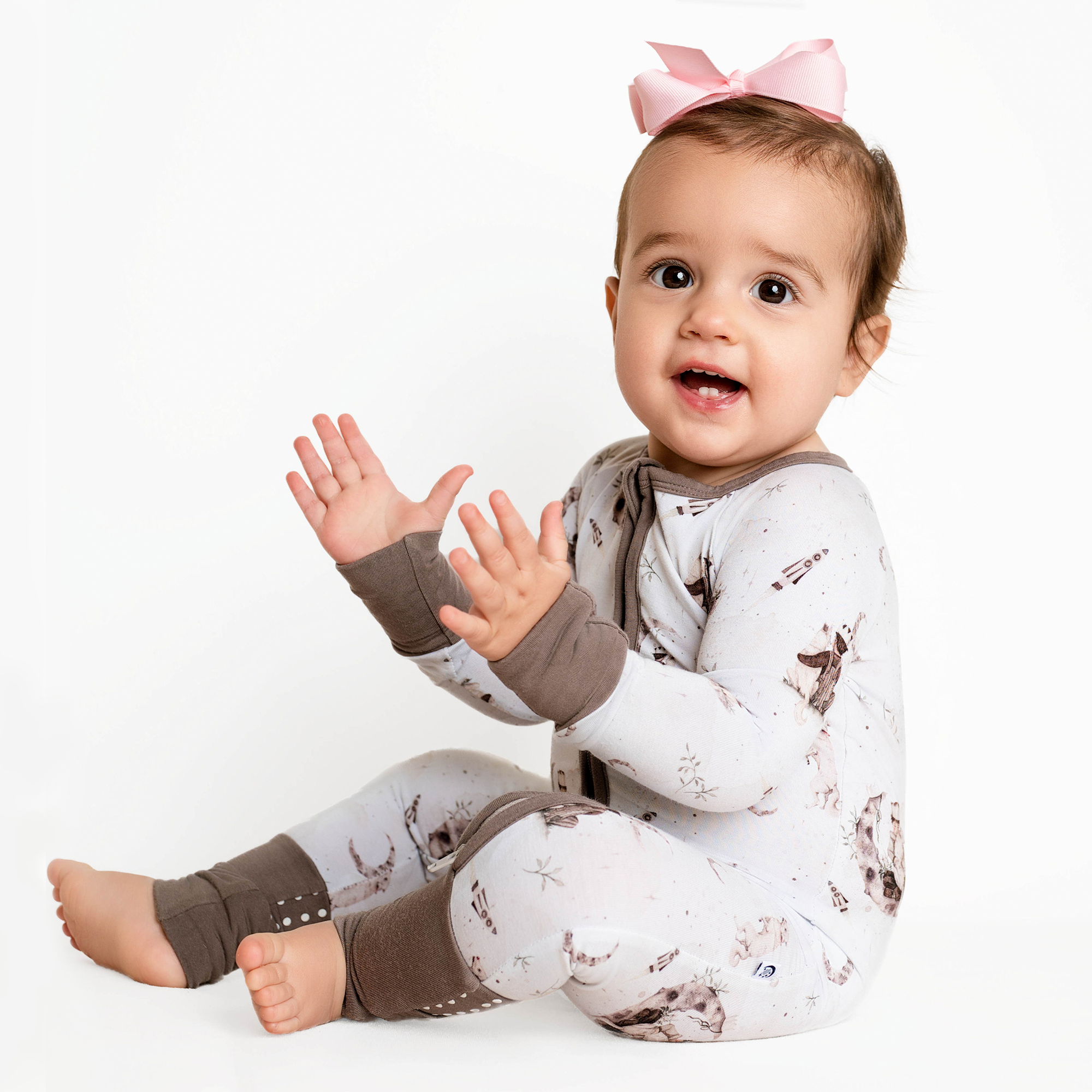 Long Sleeve Rompers - Jammie Session