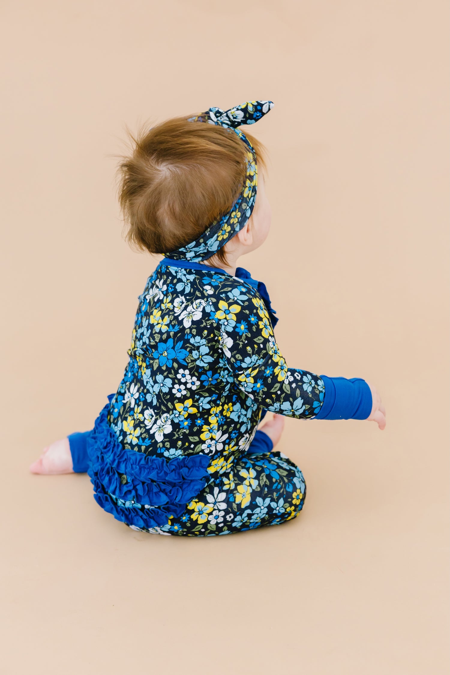 Twilight Meadows Ruffle Romper