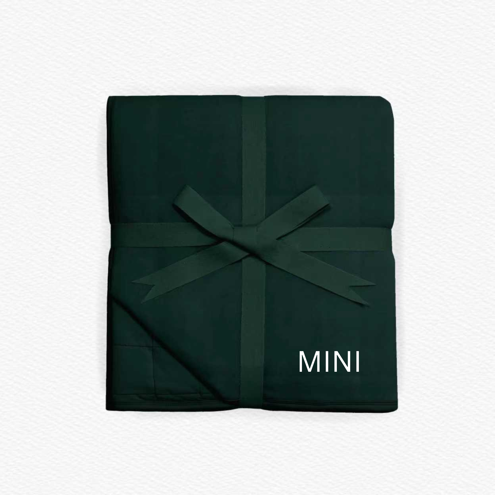 Mountain Mist Solid Mini Quilted Blanket