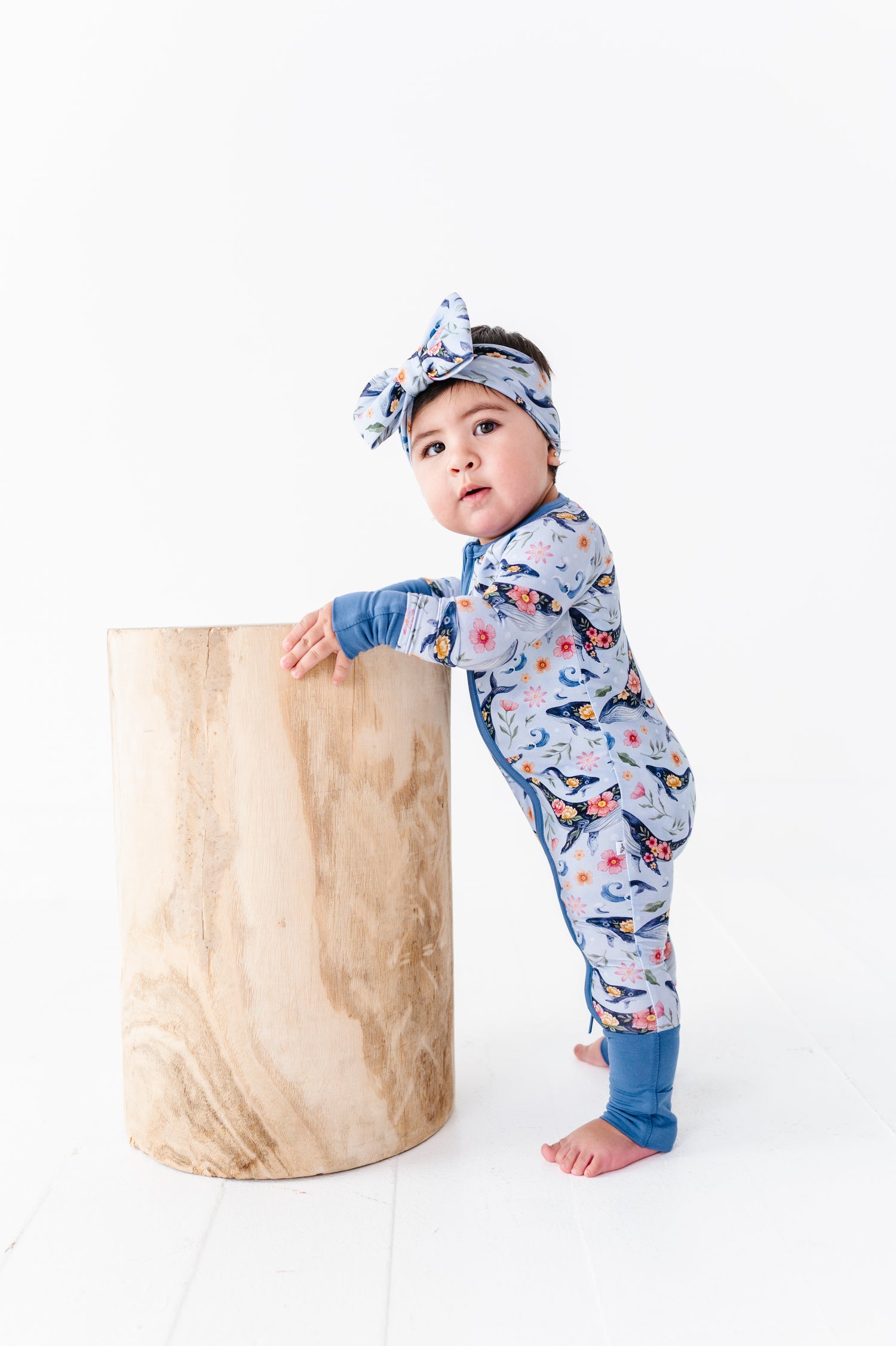 Blooming Whales Romper